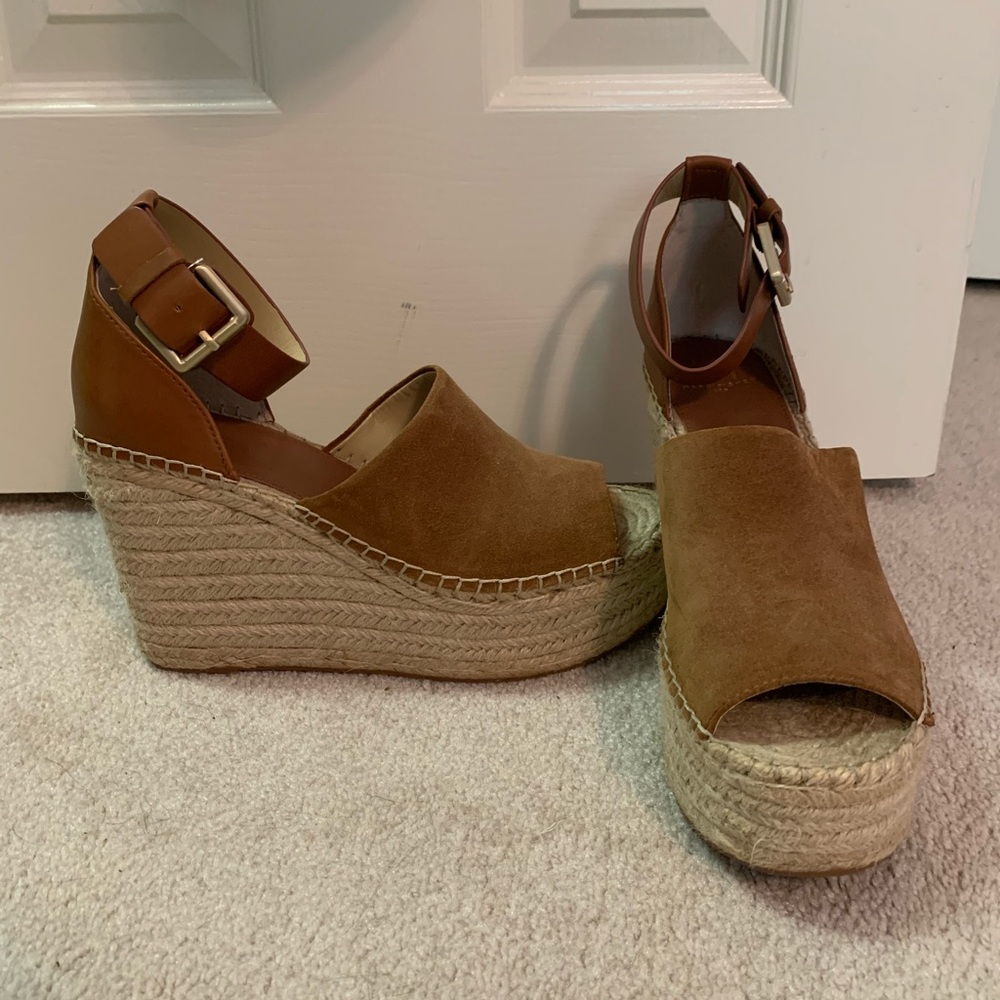 Marc Fisher espadrille wedges